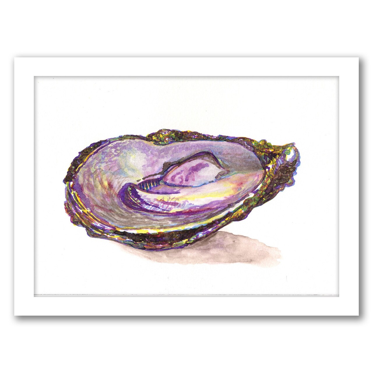Oyster Half-Shell by T.J. Heiser Frame  - Americanflat